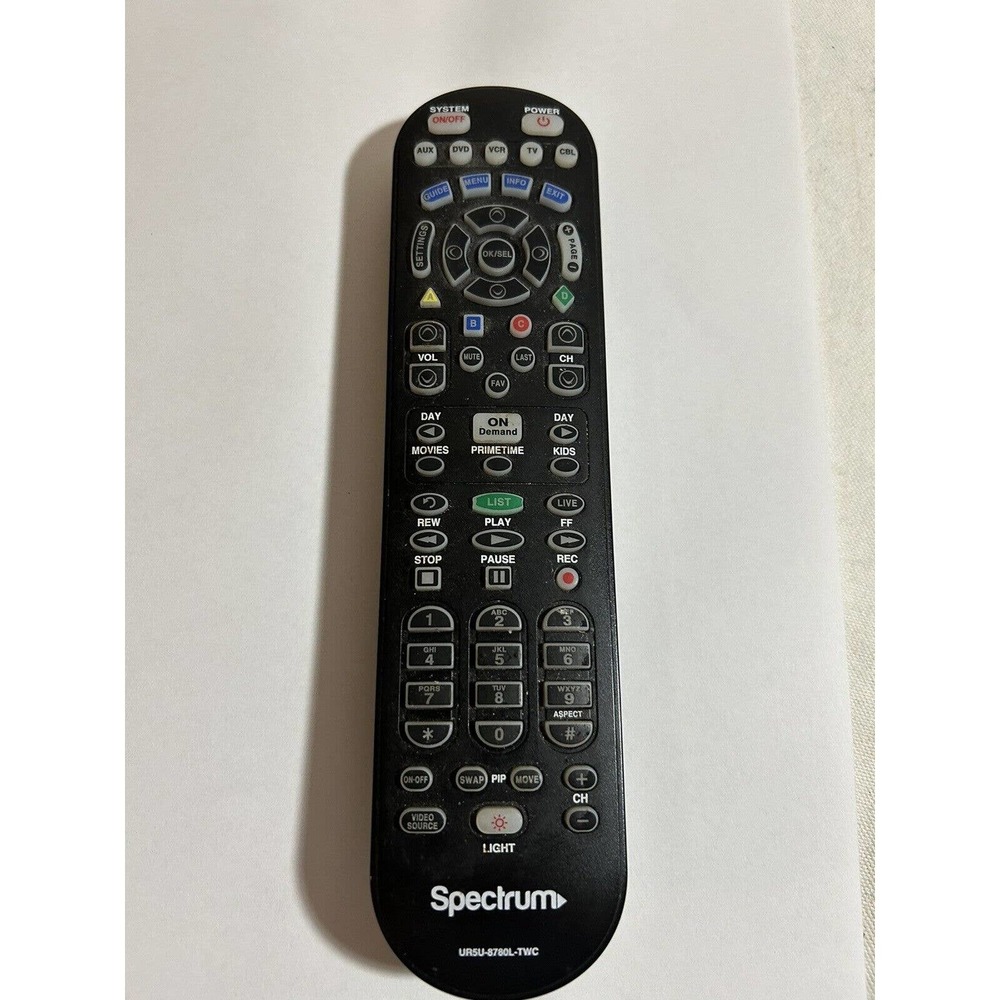 Spectrum Remote Control UR5U-8780L-TWC CLIKR-5 Tested
